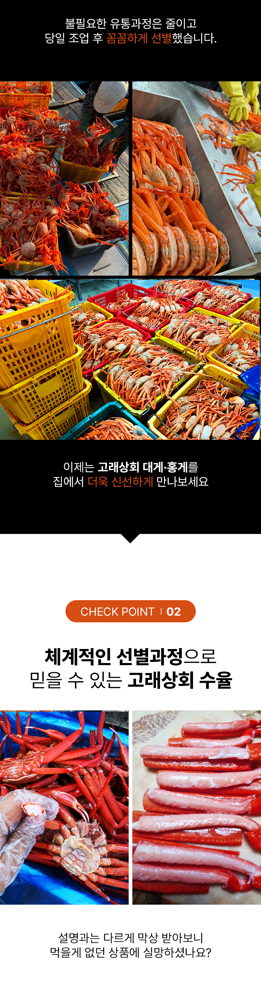 고래상회 홍게 대게